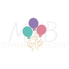 Mini Heart Balloon Embroidery Design