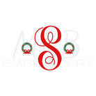 Christmas Wreath with a Bow Embroidery Design